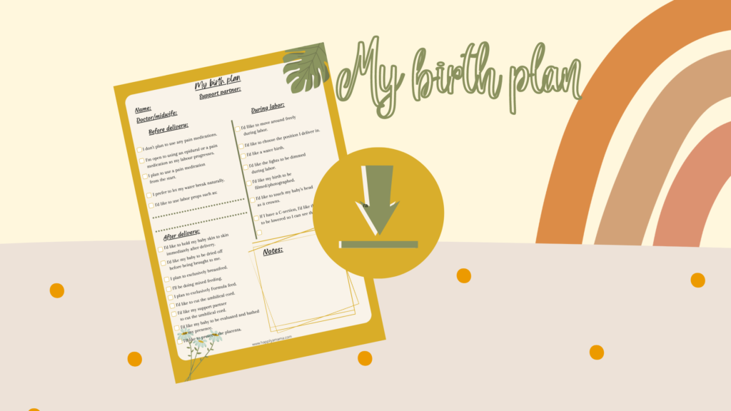 How to write a birth plan+ free birth plan template birth plan How to write a birth plan+ free birth plan template